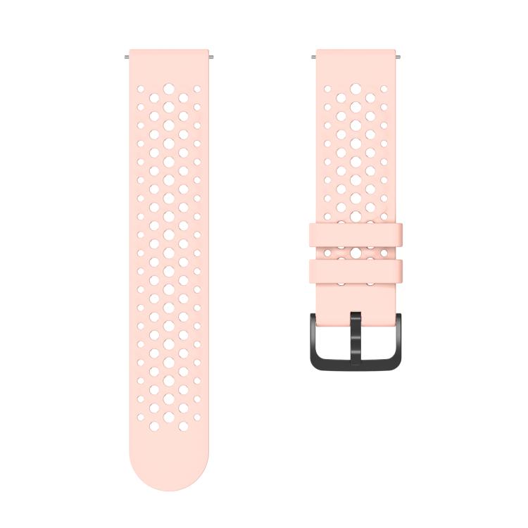 For Amazfit Active Max Silicone Soft Case and Solid Color Perforated Silicone Watch Band