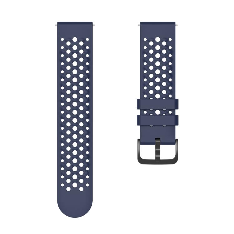 For Amazfit Active Max Silicone Soft Case and Solid Color Perforated Silicone Watch Band