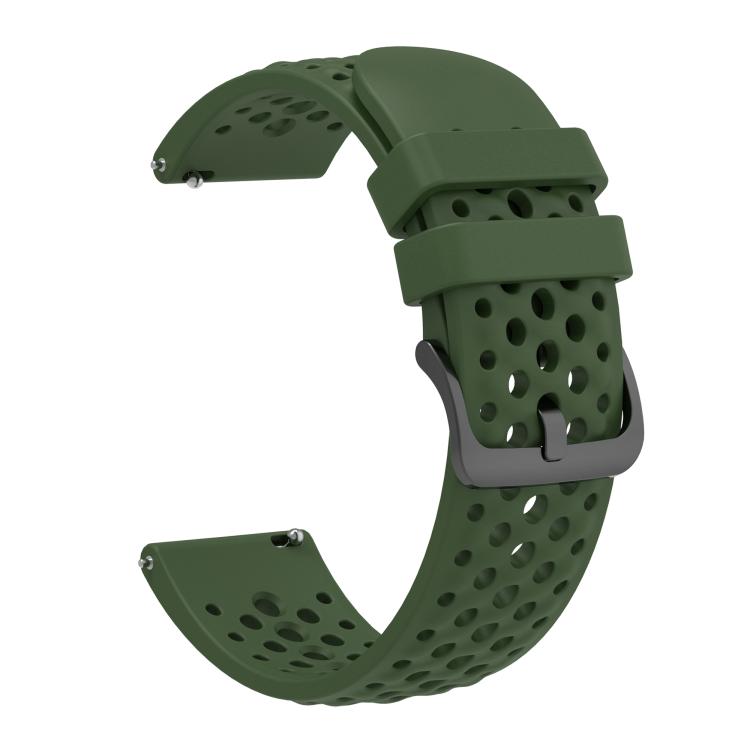 For Amazfit Active Max Silicone Soft Case and Solid Color Perforated Silicone Watch Band