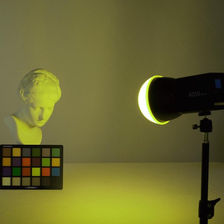 VLOGLITE P40RGB Photography 40W COB RGB Video Light 20 Effects Modes Studio Video Lamp