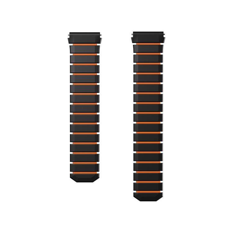 For Huawei Watch GT Runner 2 Two Color Magnetic Silicone Watch Band
