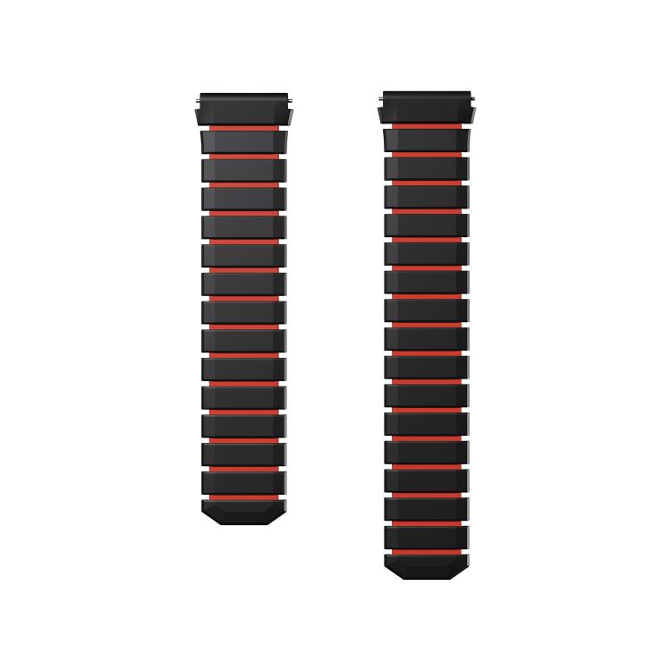 For Huawei Watch GT Runner 2 Two Color Magnetic Silicone Watch Band