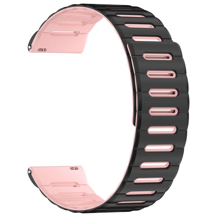 20mm Macaron Color Design Magnetic Silicone Watch Band