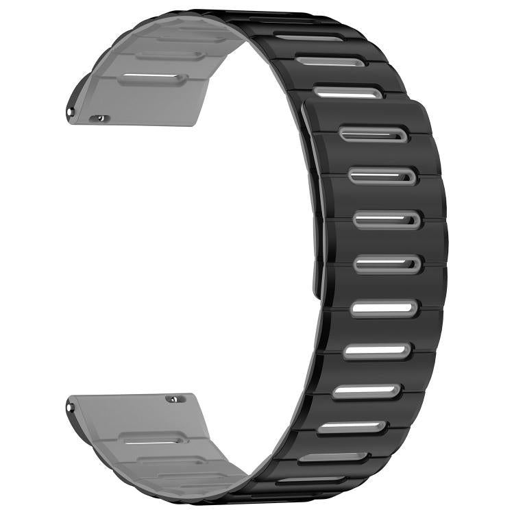 20mm Macaron Color Design Magnetic Silicone Watch Band