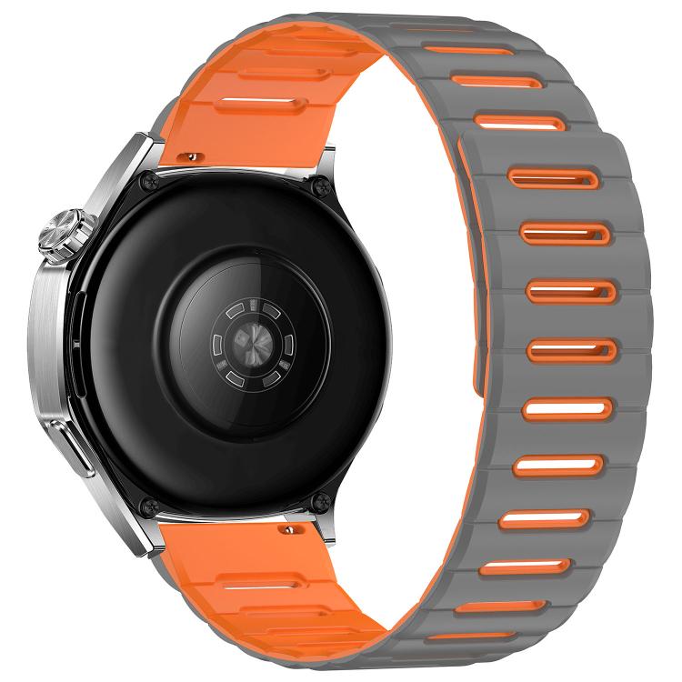 20mm Macaron Color Design Magnetic Silicone Watch Band