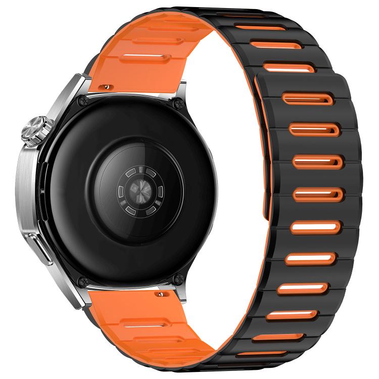20mm Macaron Color Design Magnetic Silicone Watch Band