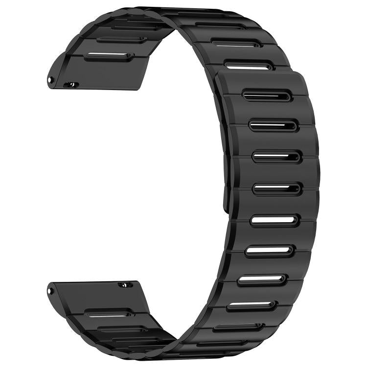 22mm Macaron Color Design Magnetic Silicone Watch Band