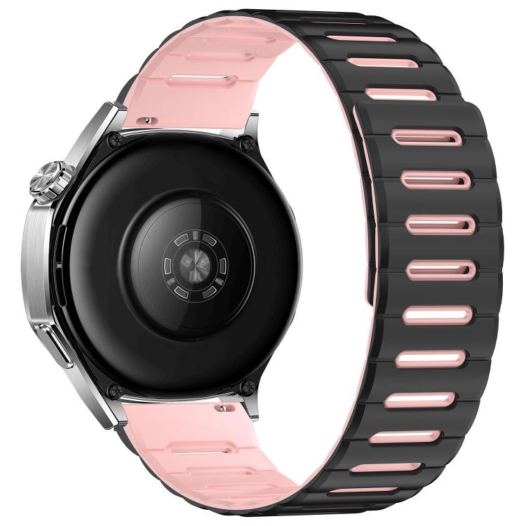 22mm Macaron Color Design Magnetic Silicone Watch Band