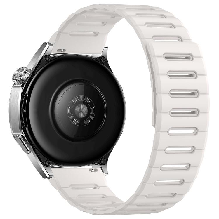 22mm Macaron Color Design Magnetic Silicone Watch Band