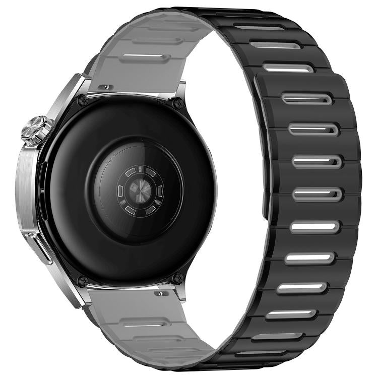 22mm Macaron Color Design Magnetic Silicone Watch Band