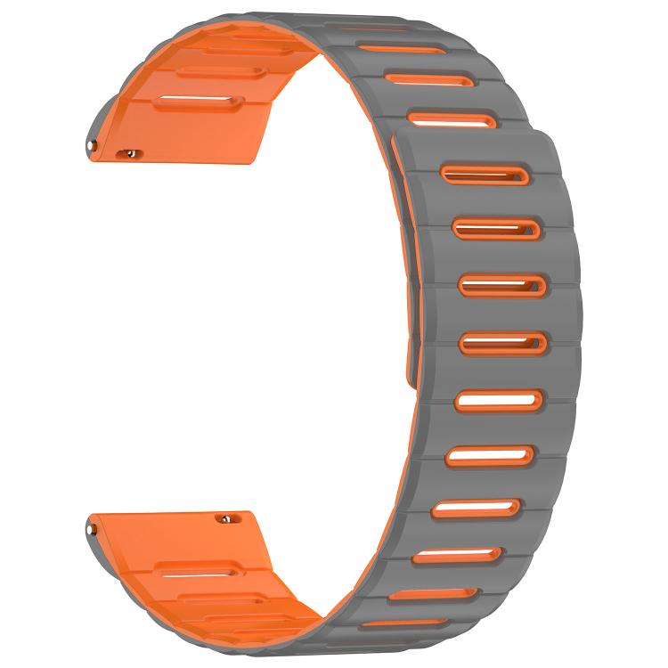 22mm Macaron Color Design Magnetic Silicone Watch Band