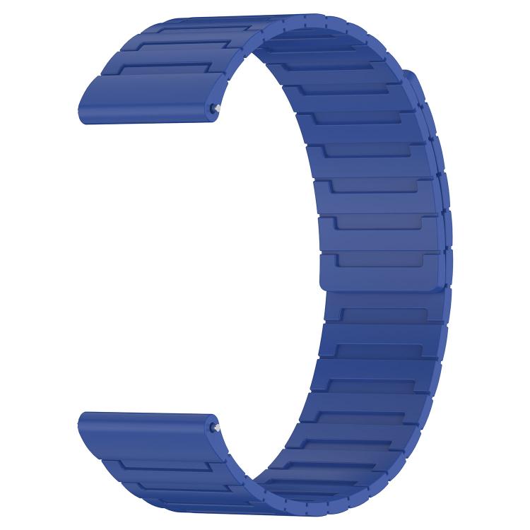 20mm Armor Textured Magnetic Silicone Watch Band