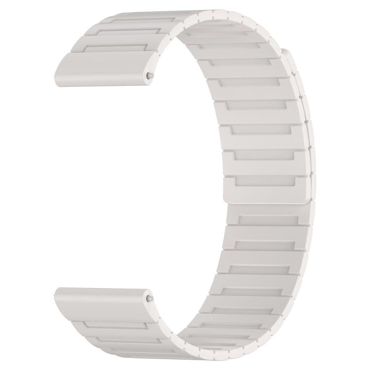 22mm Armor Textured Magnetic Silicone Watch Band