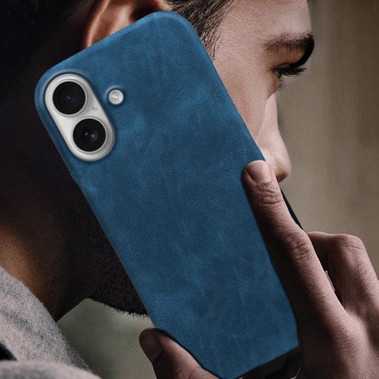 For iPhone 17 Retro-skin Magnetic Vegan Leather Back Phone Case