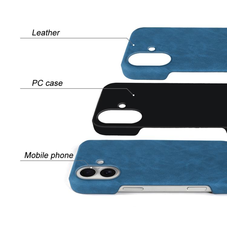 For iPhone 17 Retro-skin Magnetic Vegan Leather Back Phone Case