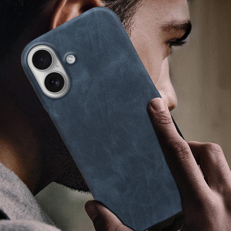 For iPhone 17 Retro-skin Magnetic Vegan Leather Back Phone Case