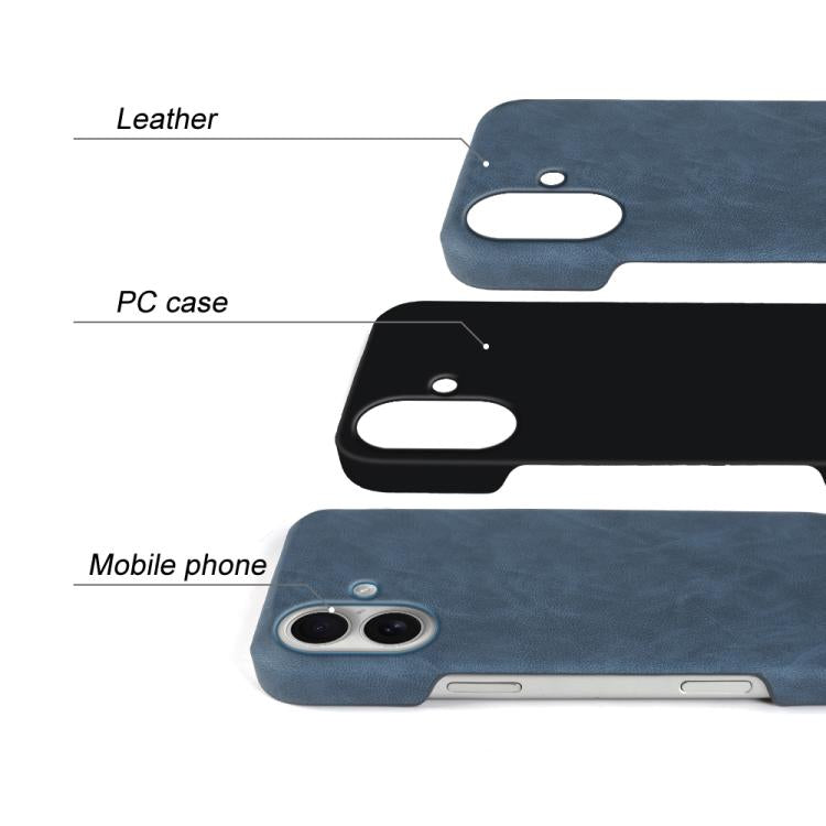 For iPhone 17 Retro-skin Magnetic Vegan Leather Back Phone Case