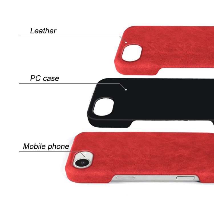 For iPhone 17e / 16e Retro-skin Magnetic Vegan Leather Back Phone Case