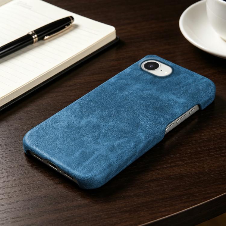 For iPhone 17e / 16e Retro-skin Magnetic Vegan Leather Back Phone Case