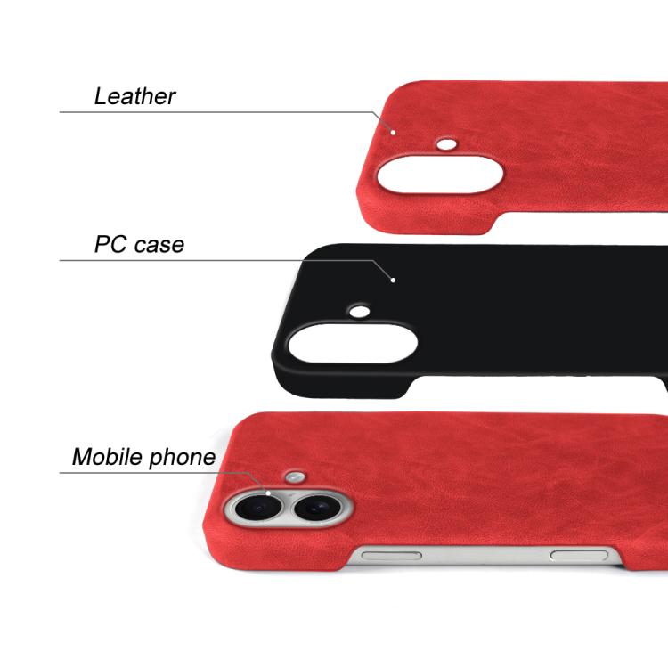 For iPhone 16 Retro-skin Magnetic Vegan Leather Back Phone Case