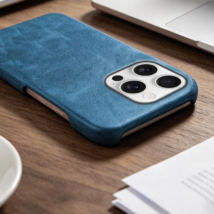 For iPhone 15 Pro Retro-skin Magnetic Vegan Leather Back Phone Case