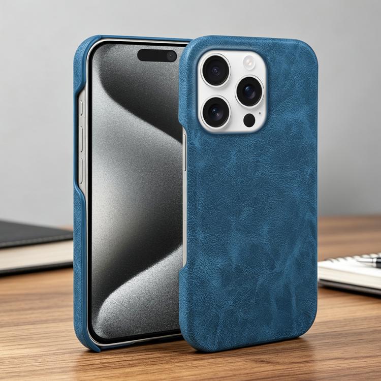 Fro iPhone 14 Pro Retro-skin Magnetic Vegan Leather Back Phone Case