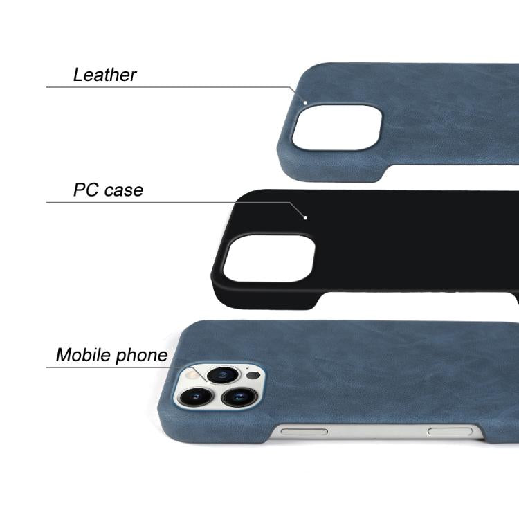 For iPhone 13 Pro Retro-skin Magnetic Vegan Leather Back Phone Case
