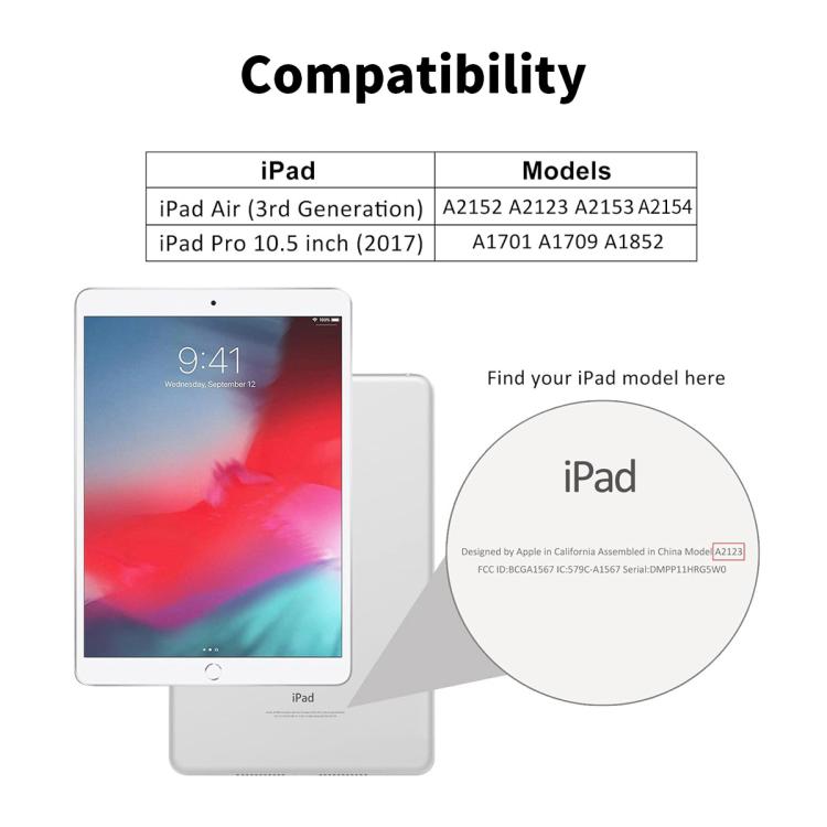 For iPad Air 10.5 2019 / Pro 10.5 ENKAY Hat-Prince Easy Install 0.33mm Explosion-proof Tempered Glass Tablet Screen Film