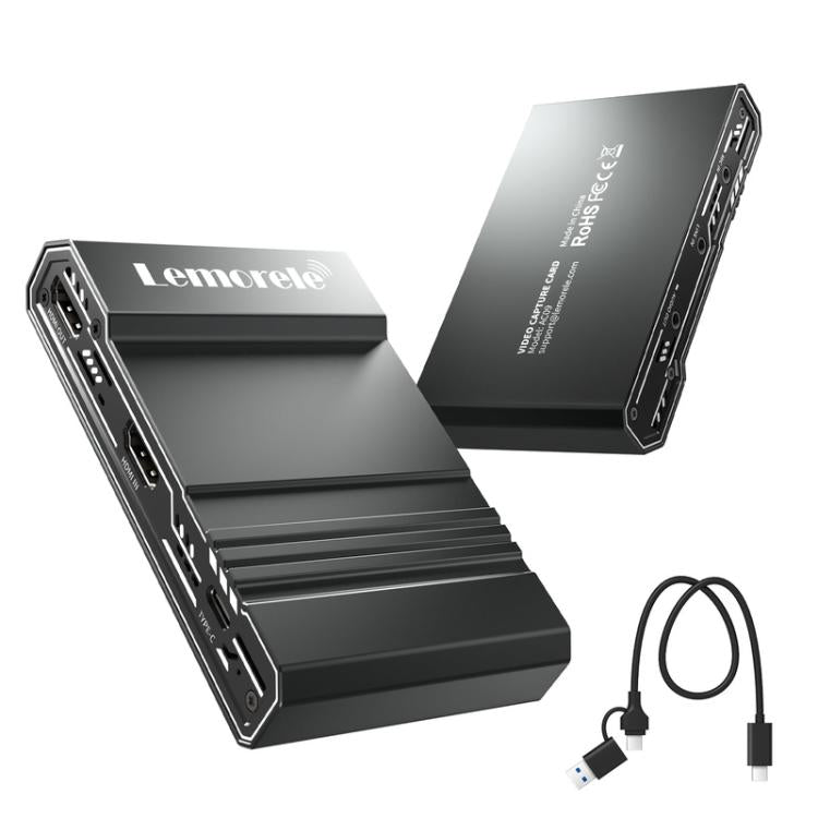 Lemorele AC09 Video Capture Card 4K HD Recorder