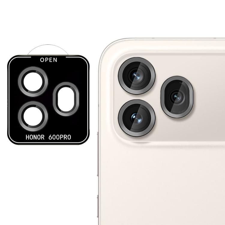 For Honor  600 Pro Global Kalebol No Flicker Ultra-Thin Individual Camera Lens Tempered Glass Film
