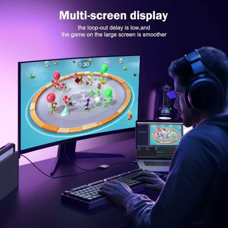 Lemorele AC07 4K HDMI Video Capture Card for Live Streaming