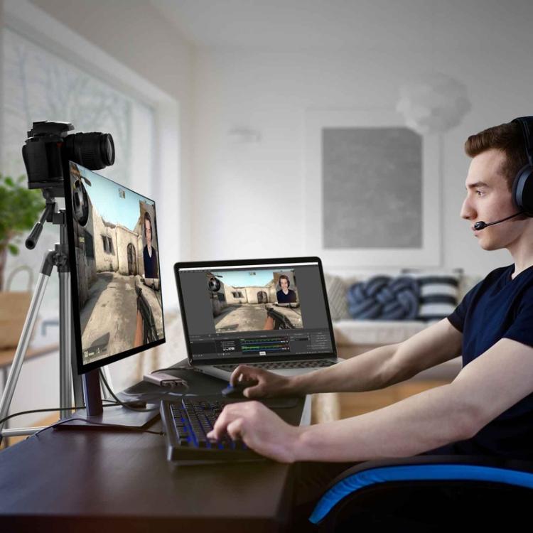 Lemorele AC02L 4K HDMI Capture Card 1080P 60FPS Ultra-Low Latency for Live Streaming