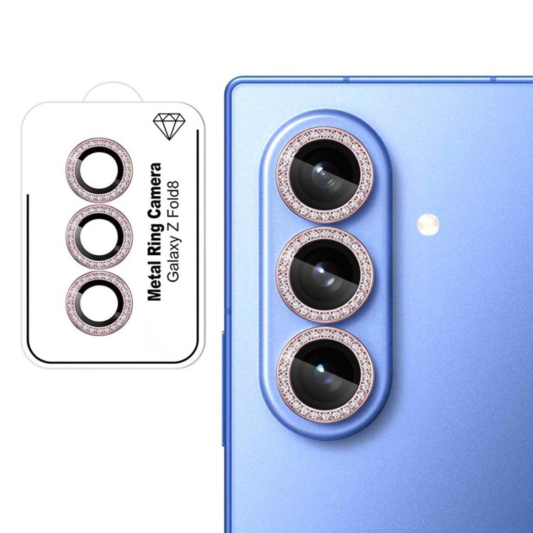 For Galaxy Z Fold8 Ultra 5G Kalebol Individual Camera Lens Diamond Ring Protective Film