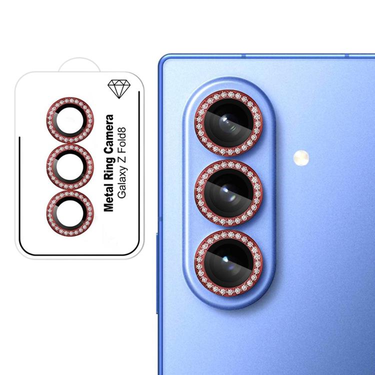 For Galaxy Z Fold8 Ultra 5G Kalebol Individual Camera Lens Diamond Ring Protective Film