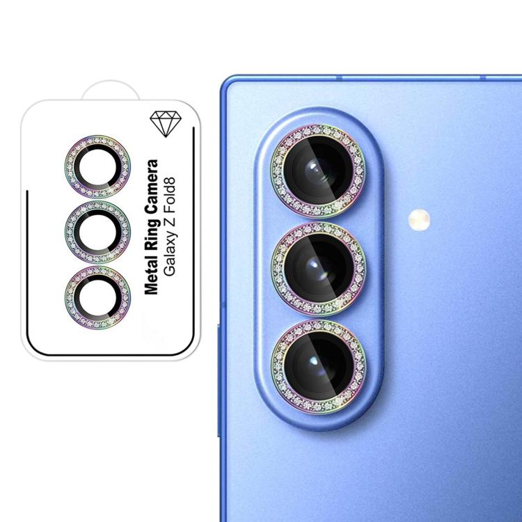 For Galaxy Z Fold8 Ultra 5G Kalebol Individual Camera Lens Diamond Ring Protective Film