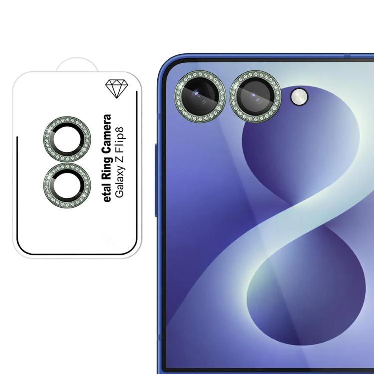 For Galaxy Z Flip8 5G Kalebol Individual Camera Lens Diamond Ring Protective Film