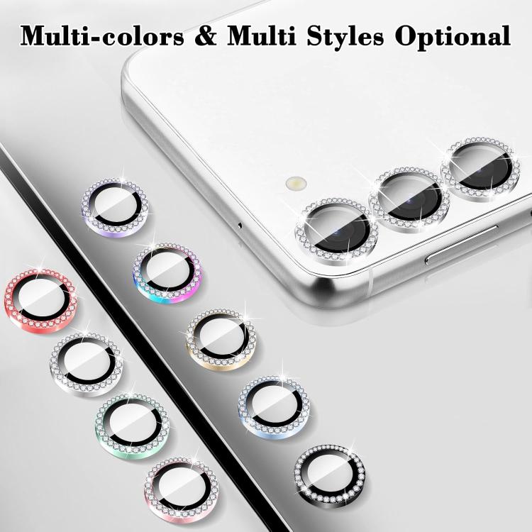 For Galaxy Z Flip8 5G Kalebol Individual Camera Lens Diamond Ring Protective Film