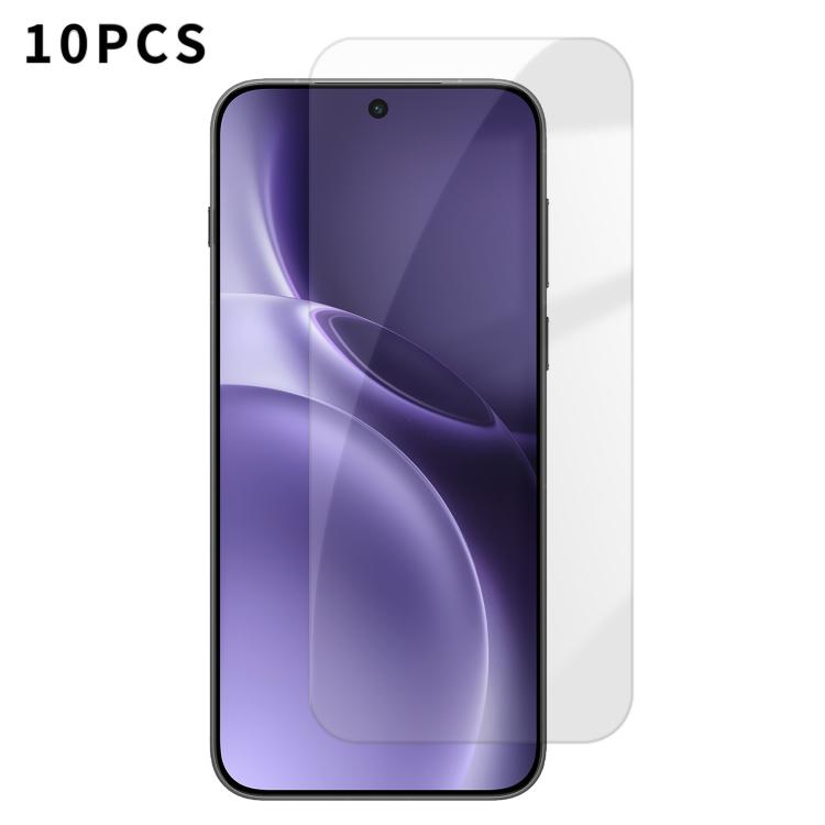 For vivo X300 Pro Kalebol 10pcs High-Aluminum Semi-Screen Anti-Fingerprint HD Tempered Glass Film