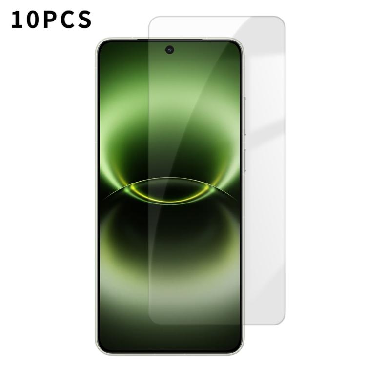 For vivo X300 Ultra Kalebol 10pcs High-Aluminum Semi-Screen Anti-Fingerprint HD Tempered Glass Film