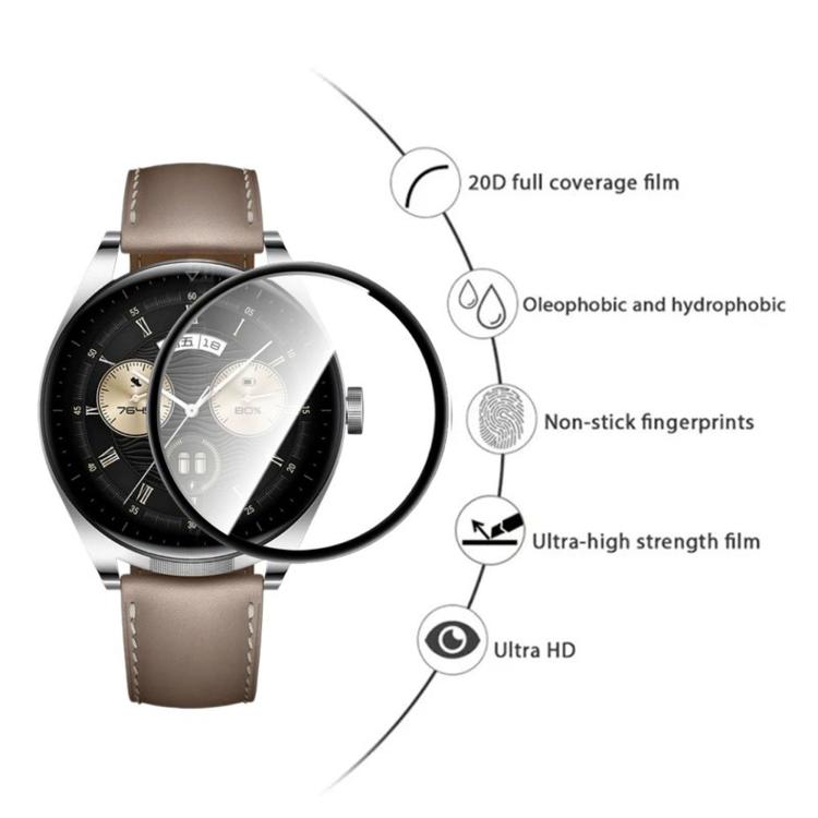 For Huawei Watch Buds 2 50pcs PMMA Composite Material Heat-Bendable HD Screen Protector