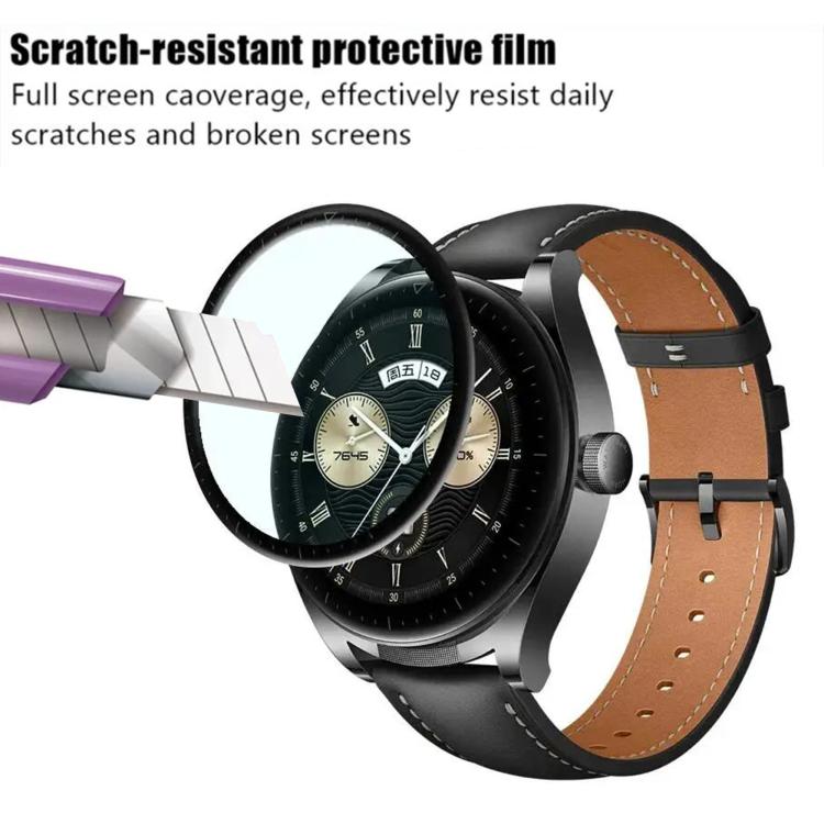 For Huawei Watch Buds 2 50pcs PMMA Composite Material Heat-Bendable HD Screen Protector