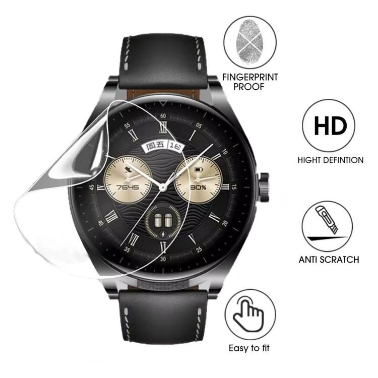 For Huawei Watch Buds 2 3pcs HD TPU Hydrogel Film Watch Screen Protector