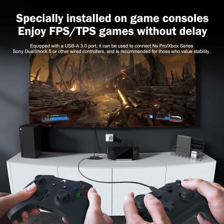 Lemorele AC08 4K HDMI Video Capture Card Game Live Recording Adapter