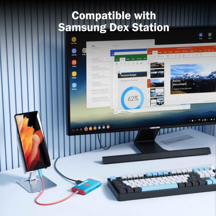 Lemorele AC08 4K HDMI Video Capture Card Game Live Recording Adapter