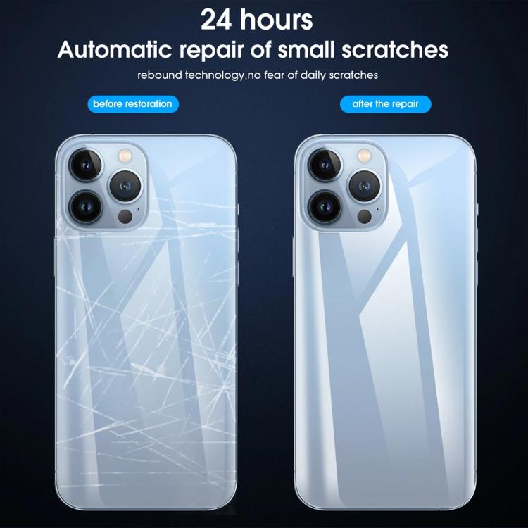 For iPhone 16 Plus 5pcs Diamond Invisible Back Frosted Full-Coverage Hydrogel Film