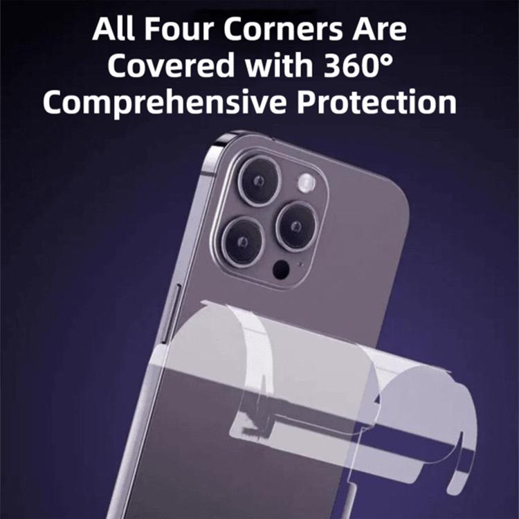 For iPhone 16 Pro 25pcs Diamond Invisible Back Transparent HD Full-Coverage Hydrogel Film