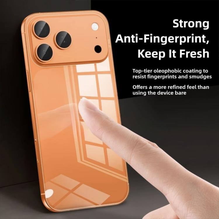 For iPhone 16 Pro 25pcs Diamond Invisible Back Transparent HD Full-Coverage Hydrogel Film