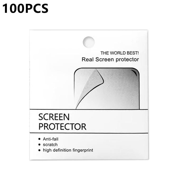 100pcs Watch Screen Protectors Paper Bags Lens Protectors Universal Cardboard Packaging