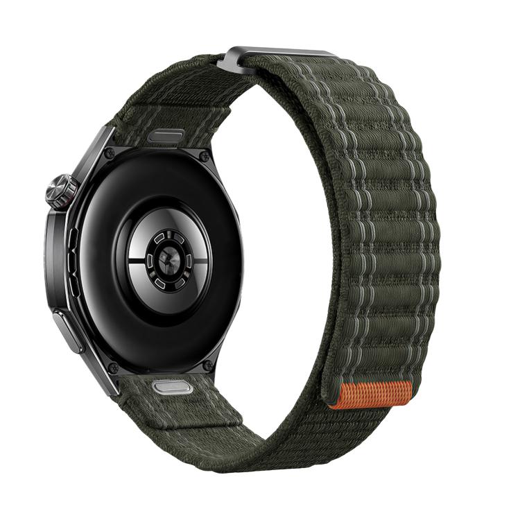 20mm Press Button Quick Release Wave Texture Nylon Loop Watch Band