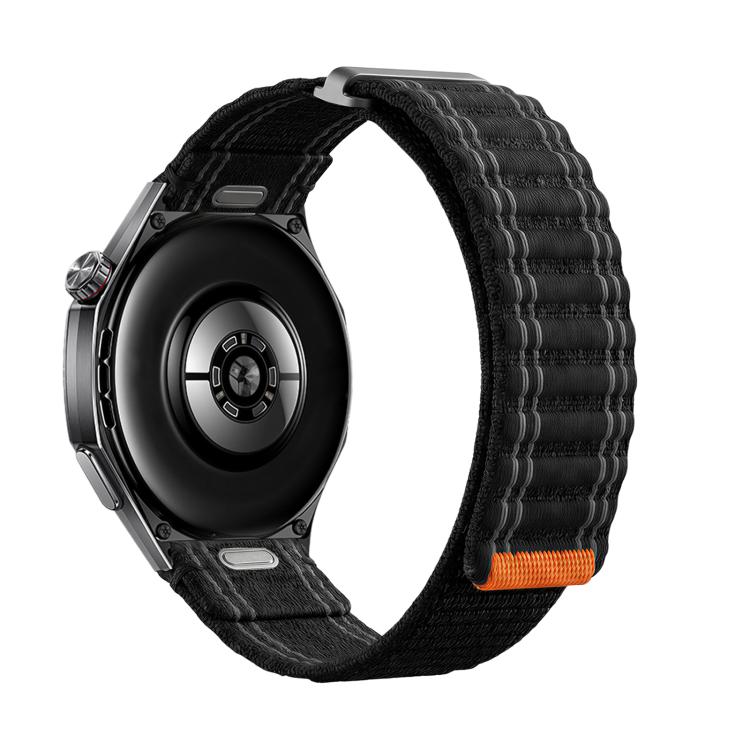 20mm Press Button Quick Release Wave Texture Nylon Loop Watch Band